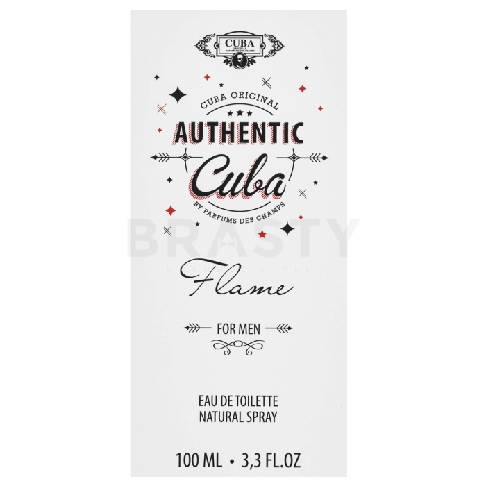 Cuba Authentic Flame woda toaletowa dla mężczyzn 100 ml