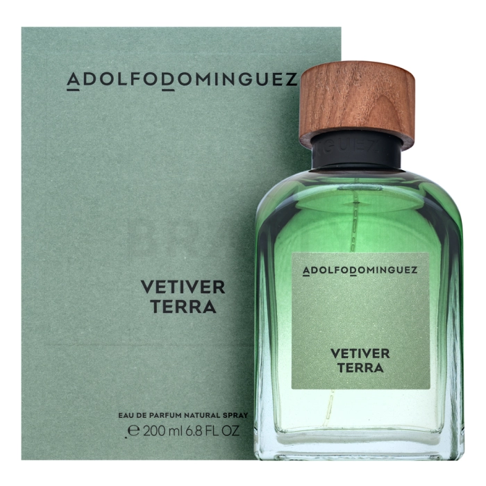 Adolfo Dominguez Agua Fresca Vetiver Terra Eau de Parfum férfiaknak 200 ml