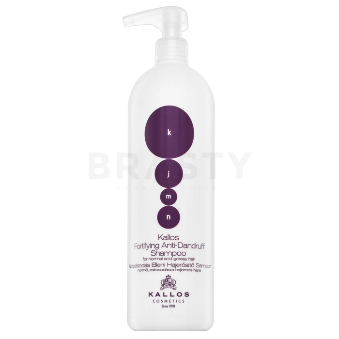 Kallos Fortifying Anti-Dandruff Shampoo versterkende shampoo tegen roos 1000 ml