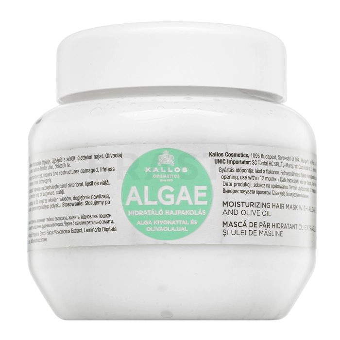 Kallos Algae Moisturizing Hair Mask vyživujúca maska s hydratačným účinkom 275 ml
