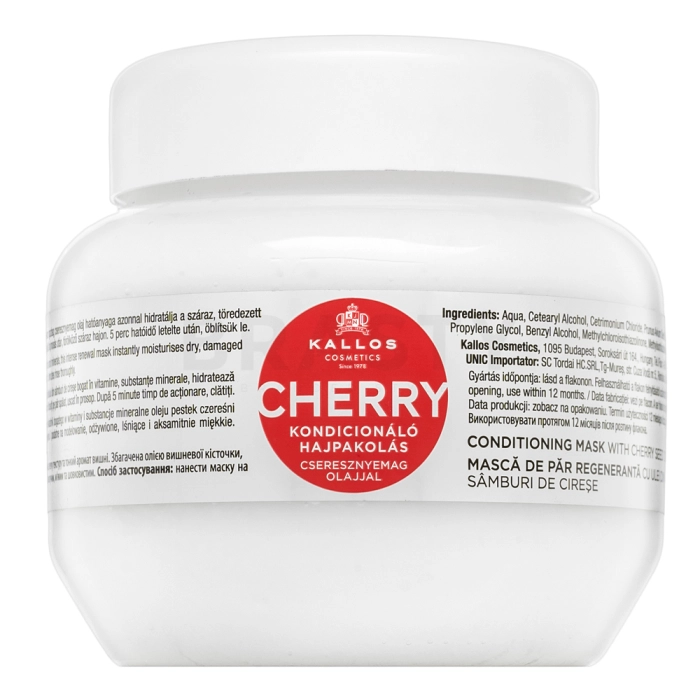 Kallos Cherry Conditioning Mask подхранваща маска за хидратиране на косата 275 ml