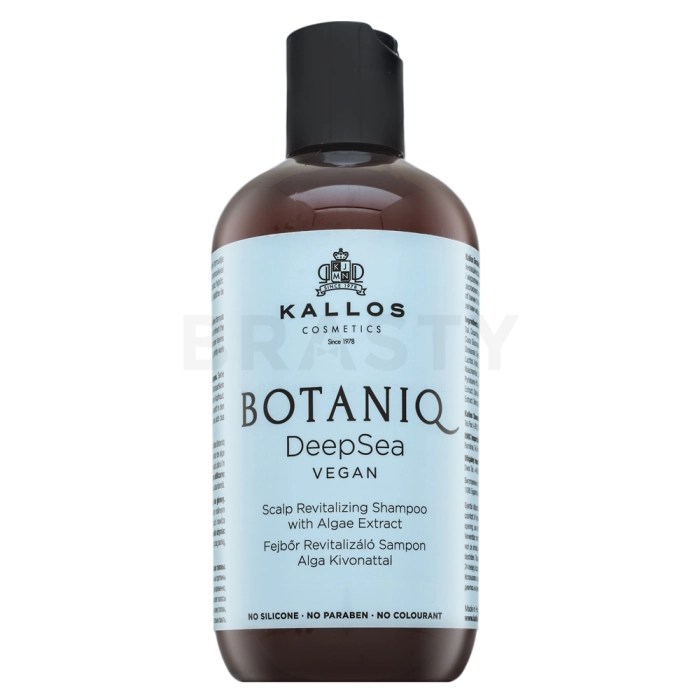 Kallos Botaniq Deep Sea Regenerative Scalp Revitalizing Shampoo učvršćujući šampon za mekoću i sjaj kose 300 ml
