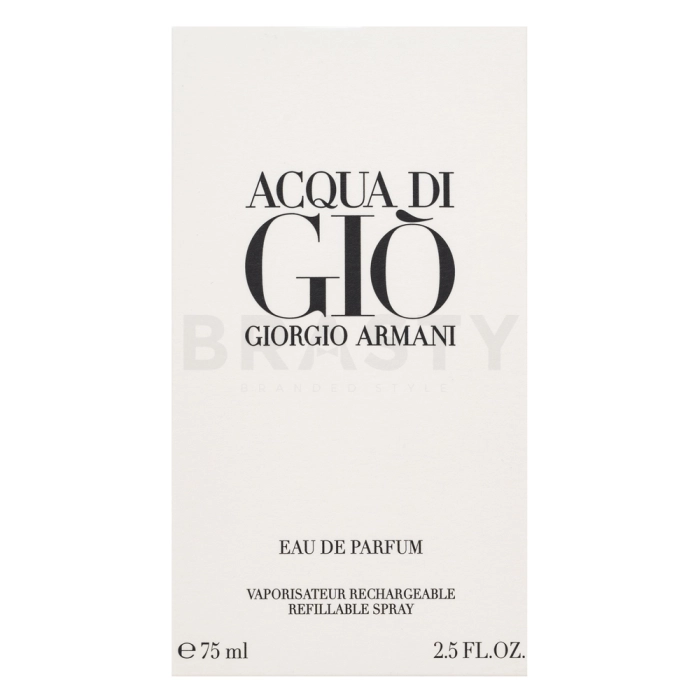 Armani (Giorgio Armani) Acqua di Gio Pour Homme - Refillable woda perfumowana dla mężczyzn Refillable 75 ml