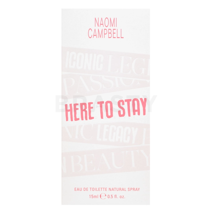 Naomi Campbell Here To Shine Eau de Toilette da donna 15 ml