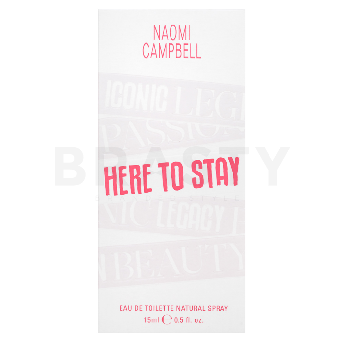 Naomi Campbell Here To Stay toaletní voda pro ženy 15 ml