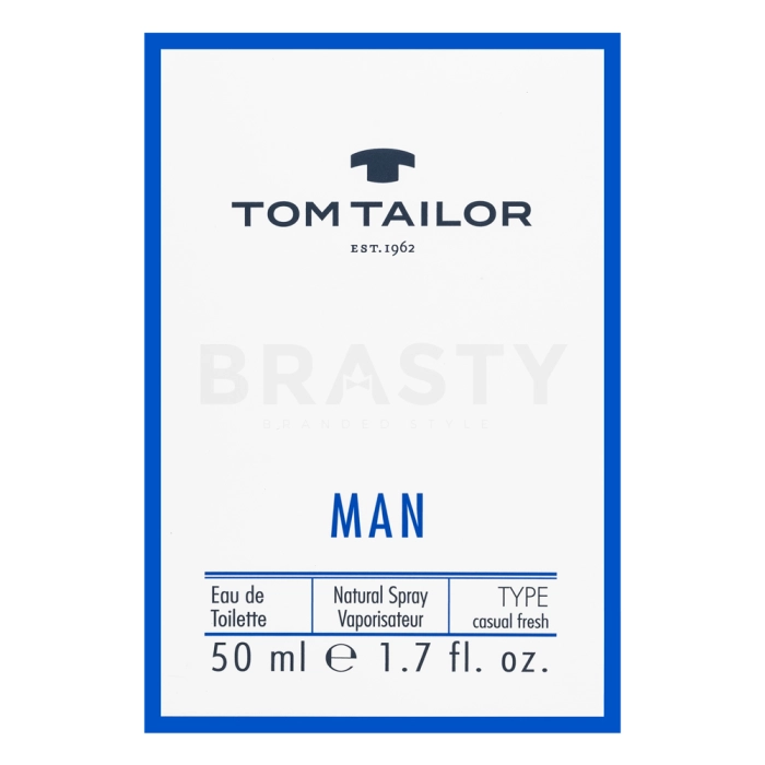 Tom Tailor Man Eau de Toilette voor mannen 50 ml