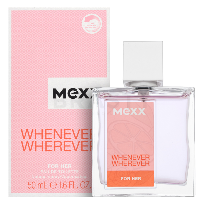 Mexx Whenever Wherever Eau de Toilette nőknek 50 ml