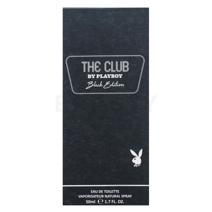 Playboy The Club Black Edition Eau de Toilette da uomo 50 ml