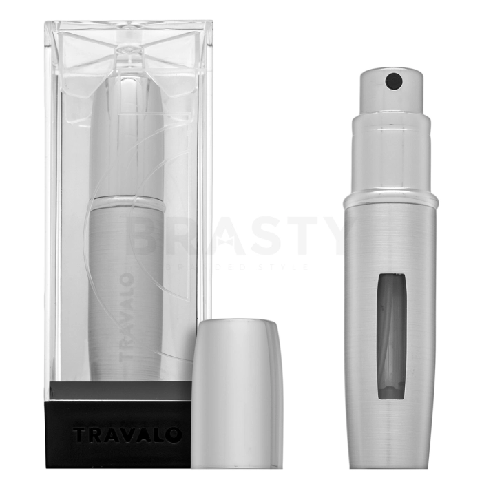 Travalo Lux sticluta reincarcabila cu atomizer unisex Silver 5 ml