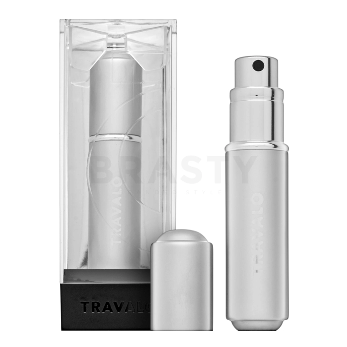 Travalo Roma sticluta reincarcabila cu atomizer unisex Silver 5 ml