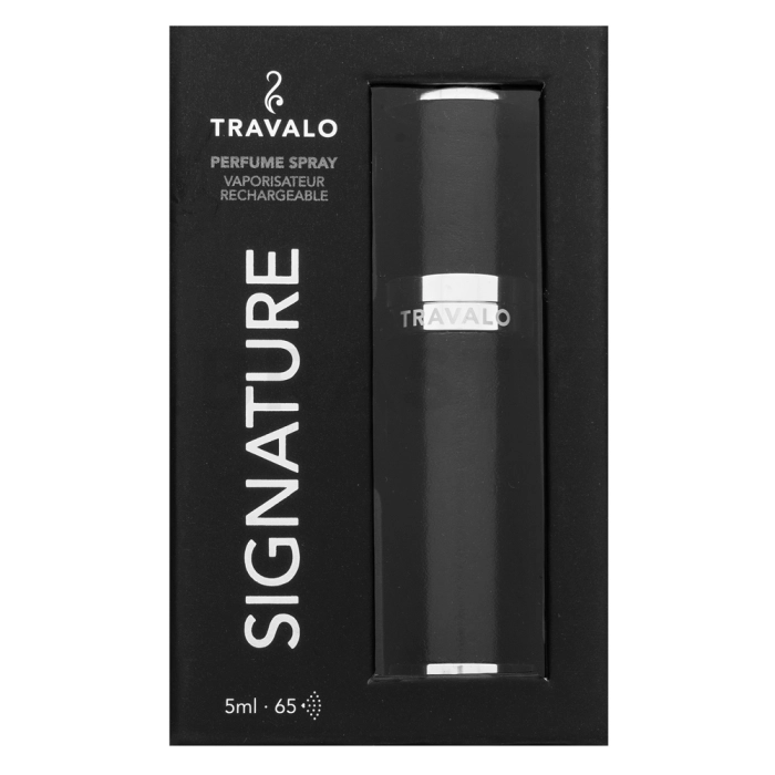 Travalo Signature plnitelný rozprašovač unisex Black 5 ml