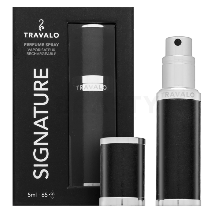 Travalo Signature plnitelný rozprašovač unisex Black 5 ml