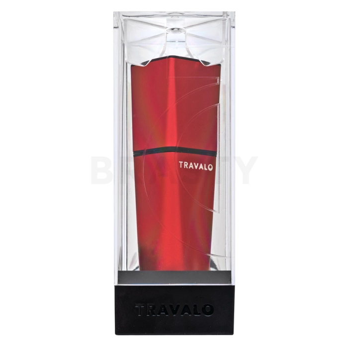 Travalo Obscura plniteľný rozprašovač unisex Red 5 ml