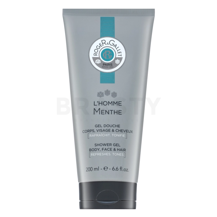 Roger & Gallet L'Homme Menthe gel doccia da uomo 200 ml