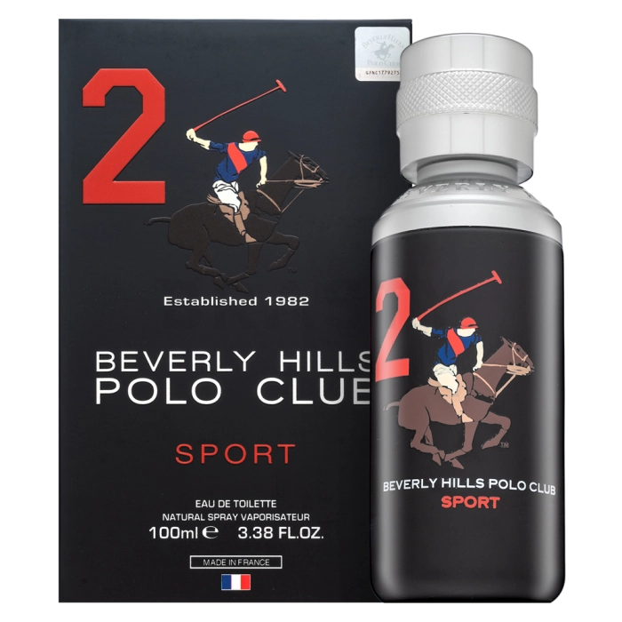 Beverly Hills Polo Club 2 Sport Eau de Toilette férfiaknak 100 ml
