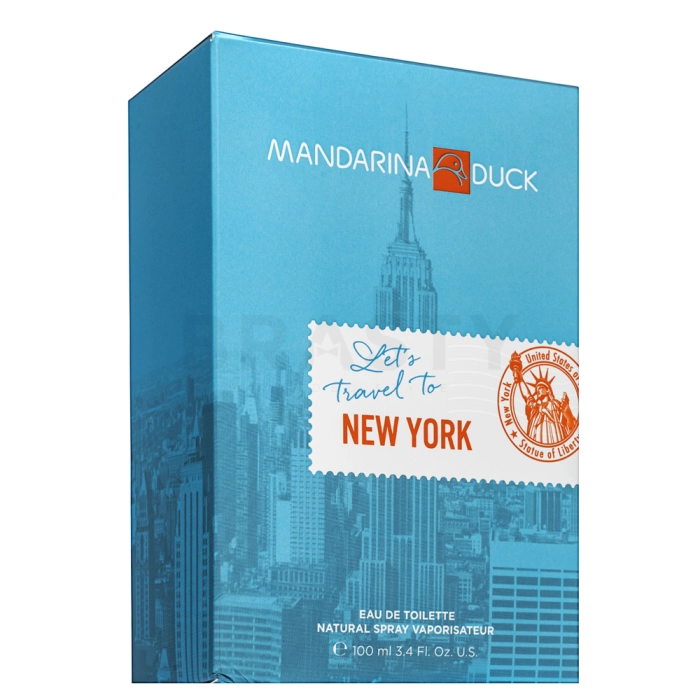 Mandarina Duck Let's Travel To New York Eau de Toilette férfiaknak 100 ml