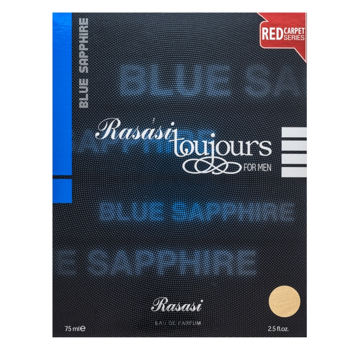 Rasasi Toujours Blue Sapphire Eau de Toilette für Herren 75 ml