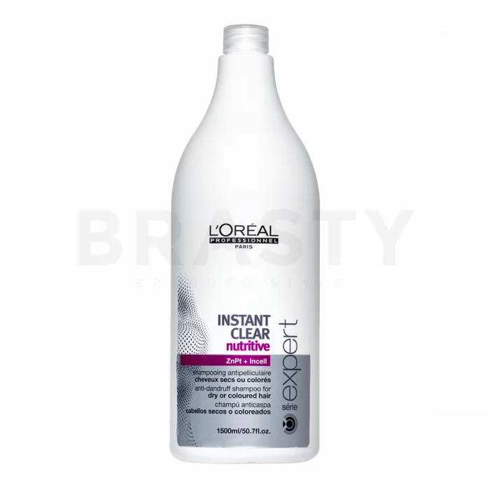 L´Oréal Professionnel Série Expert Instant Clear Nutritive Shampoo szampon przeciw łupieżowi do włosów suchych i farbowanych 1500 ml