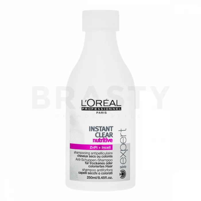 L´Oréal Professionnel Série Expert Instant Clear Nutritive Shampoo szampon przeciw łupieżowi do włosów suchych i farbowanych 250 ml