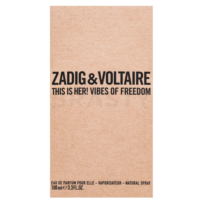 Zadig & Voltaire This is Her! Vibes of Freedom Eau de Parfum da donna 100 ml