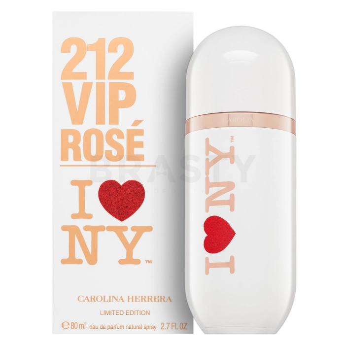 Carolina Herrera 212 VIP Rosé I Love NY Limited Edition Eau de Parfum femei 80 ml