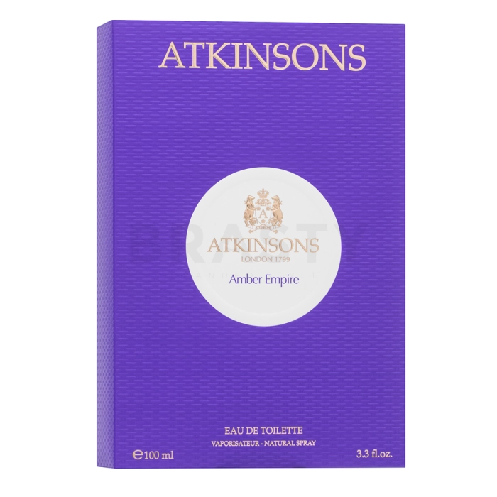 Atkinsons Amber Empire Eau de Toilette unisex Extra Offer 4 100 ml