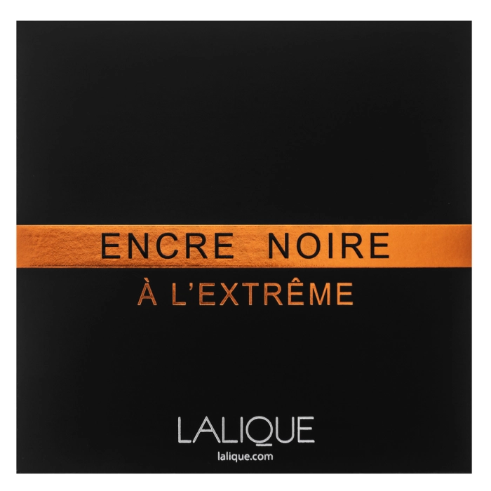 Lalique Encre Noire A L'Extreme Eau de Parfum para hombre Extra Offer 4 100 ml