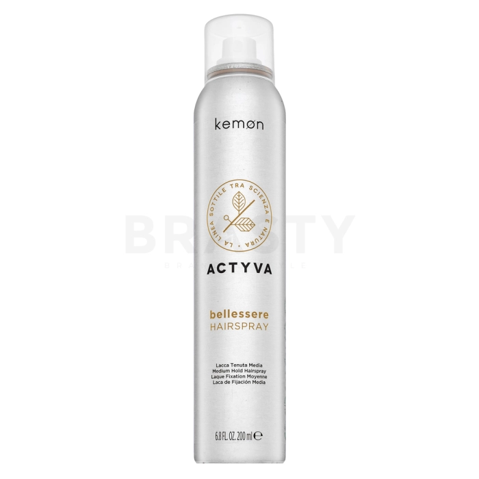 Kemon Actyva Bellessere Hairspray lakier do włosów do średniego utrwalenia 200 ml