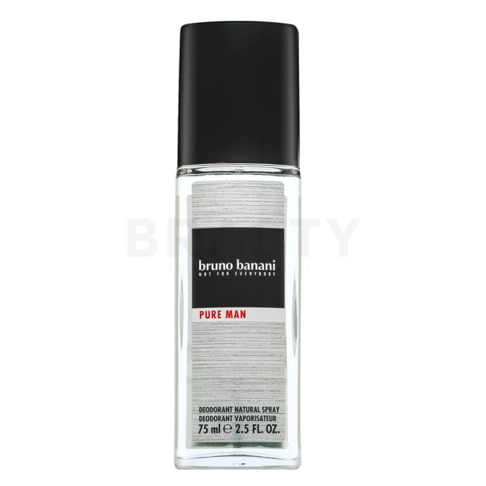 Bruno Banani Pure Man deodorant s rozprašovačom pre mužov 75 ml