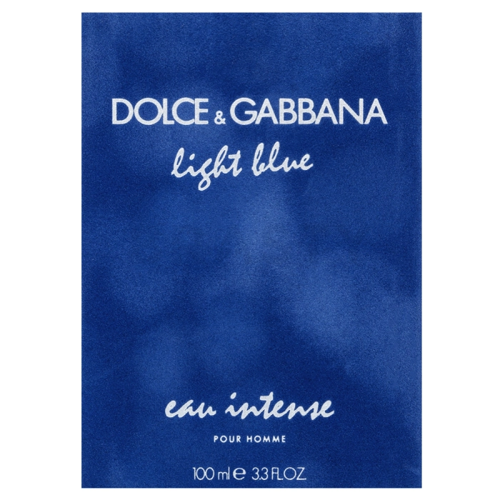 Dolce & Gabbana Light Blue Eau Intense Pour Homme Eau de Parfum férfiaknak Extra Offer 4 100 ml