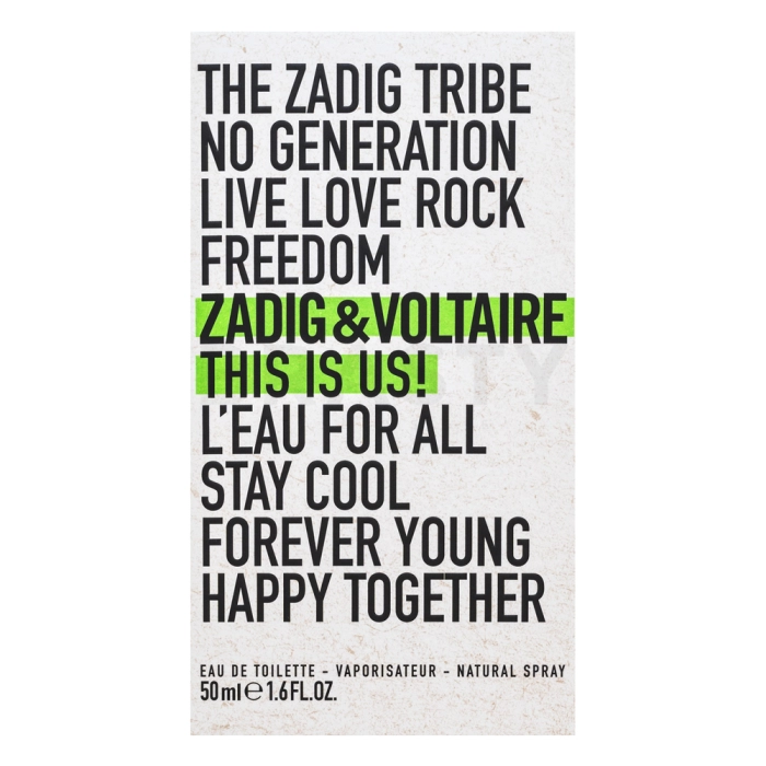 Zadig & Voltaire This is Us! L'Eau woda toaletowa unisex Extra Offer 4 50 ml