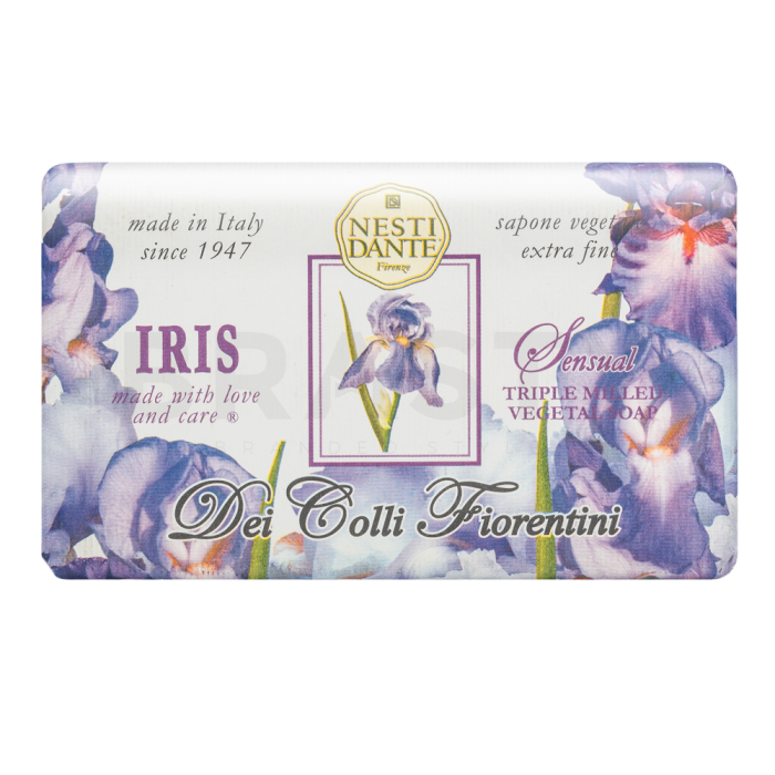 Nesti Dante Dei Colli Fiorentina mydło Triple Milled Vegetal Soap Iris Giaggiolo 250 g