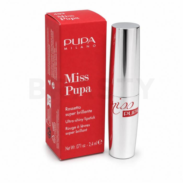 Pupa Miss Pupa Ultra Briliant Lipstick barra de labios 403 - Paradise 2,4 ml
