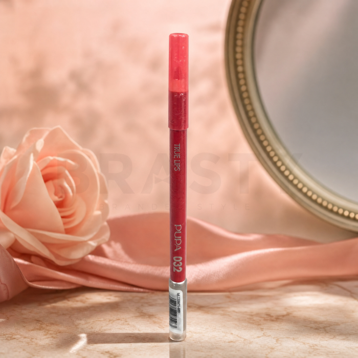 Pupa True Lips Blendable Lip Liner Pencil potlood voor lipcontouren 032 Srawberry Red 1,2 g