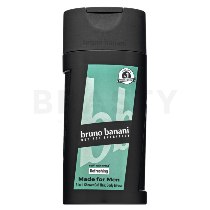 Bruno Banani Made For Men 3in1 Gel de ducha para hombre 250 ml