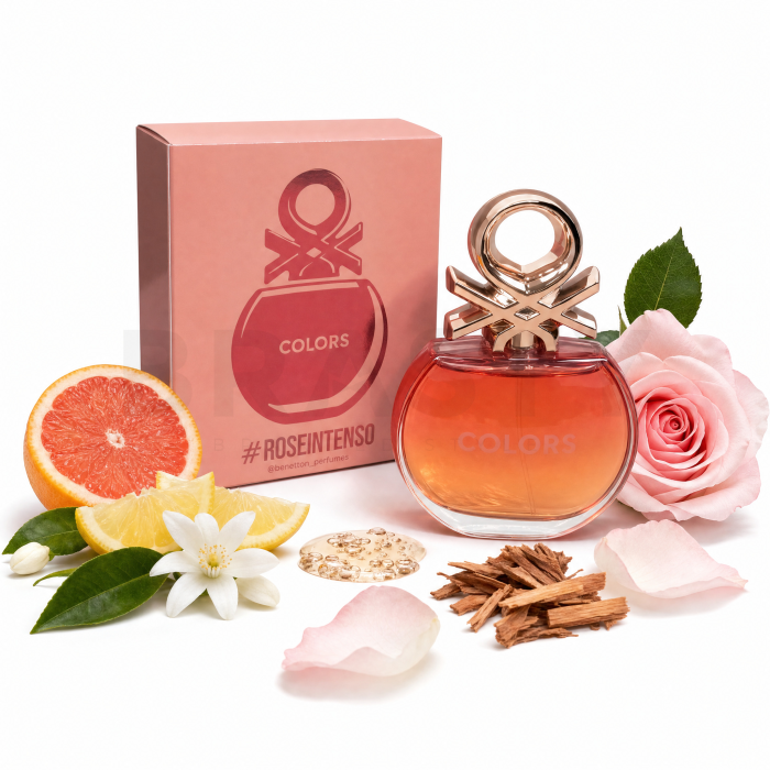 Benetton Colors De Benetton Rose Intenso Eau de Parfum für Damen 80 ml