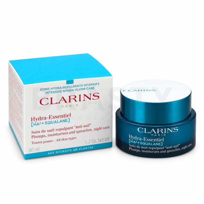 Clarins Hydra-Essentiel [HA²] nachtcrème Plumps Moisturizes and Quenches Night Care 50 ml