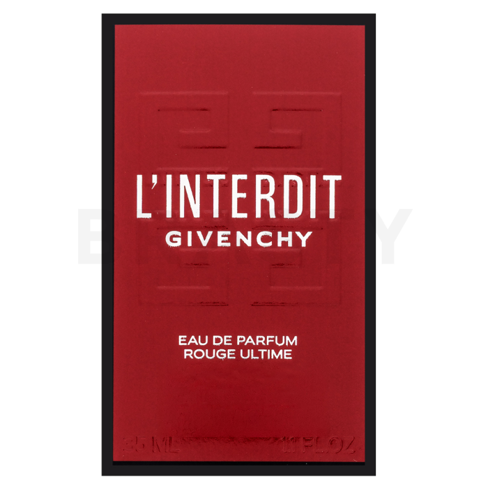 Givenchy L'Interdit Rouge Ultime Eau de Parfum voor vrouwen 35 ml