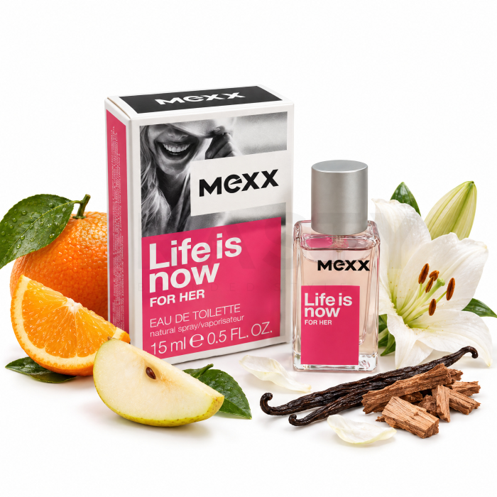 Mexx Life Is Now toaletní voda pro ženy 15 ml