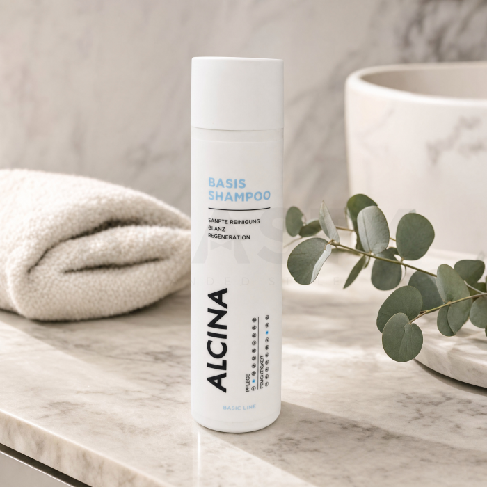 Alcina Basic Line Basis Shampoo vyživujúci šampón pre všetky typy vlasov 250 ml