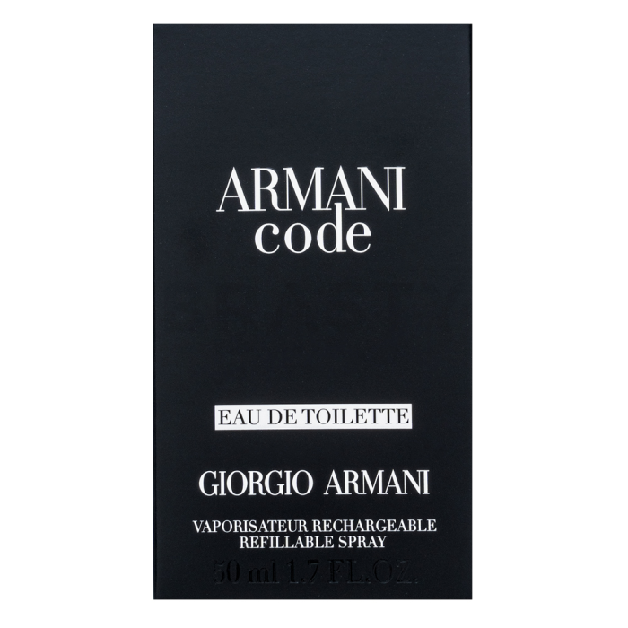 Armani (Giorgio Armani) Code 2023 Eau de Toilette bărbați Refillable 50 ml