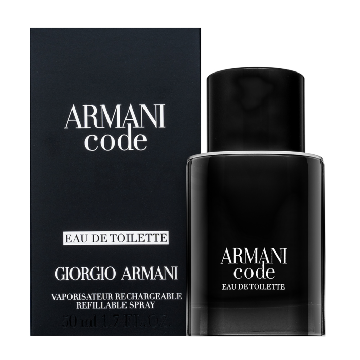 Armani (Giorgio Armani) Code 2023 Eau de Toilette bărbați Refillable 50 ml