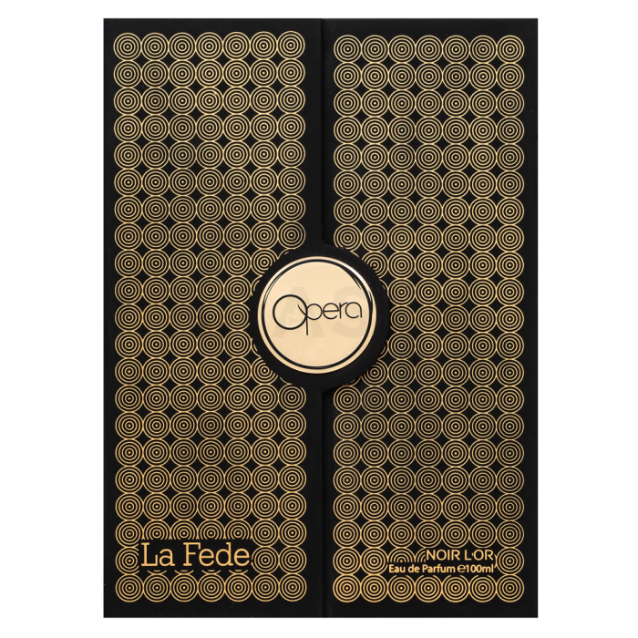 La Fede Opera Noir L'Or Eau de Parfum für Herren Extra Offer 2 100 ml