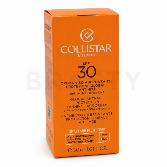 Collistar Global Anti-Age Protection zonnebrandcrème Tanning Face Cream SPF 30 50 ml