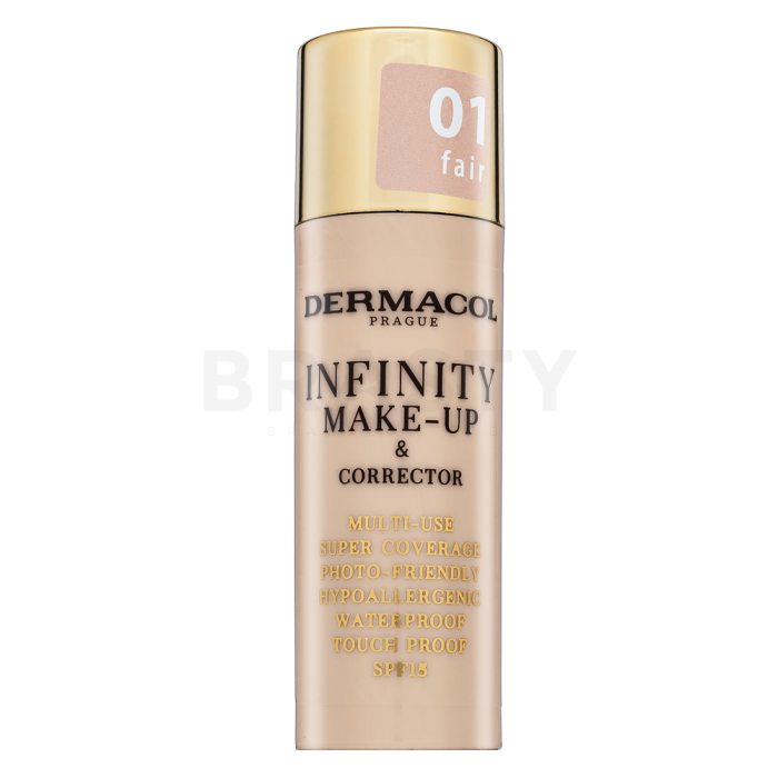 Dermacol Infinity Make-Up & Corrector Make-up en Concealer 01 Fair 20 g