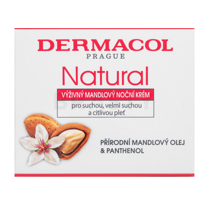 Dermacol Natural noční krém Nourishing Almond Night Cream 50 ml