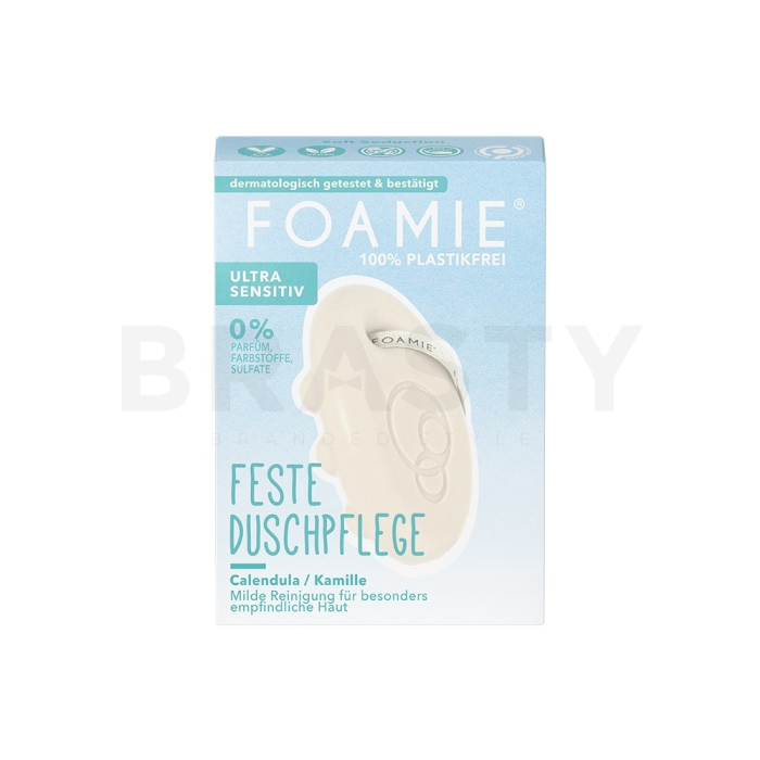 Foamie Gel de ducha sólido Shower Body Bar Calendula & Chamomile 80 g