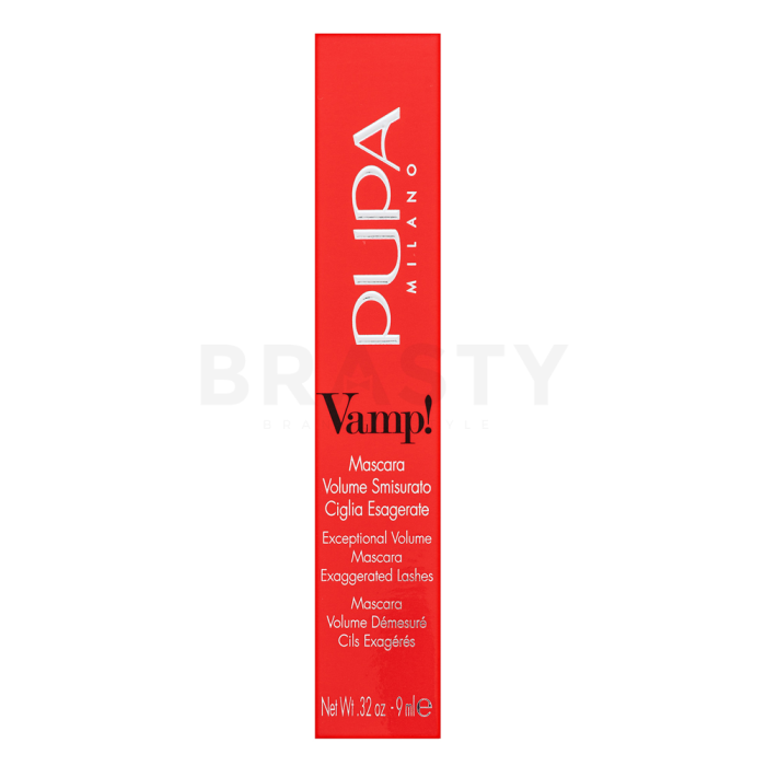 Pupa Vamp! Volume Mascara Wimperntusche für Volumen 100 Extra Black 9 ml