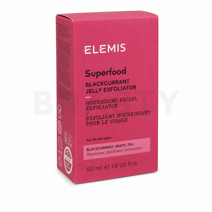 Elemis Superfood nežni čistilni piling Blackcurrant Jelly Exfoliator 50 ml