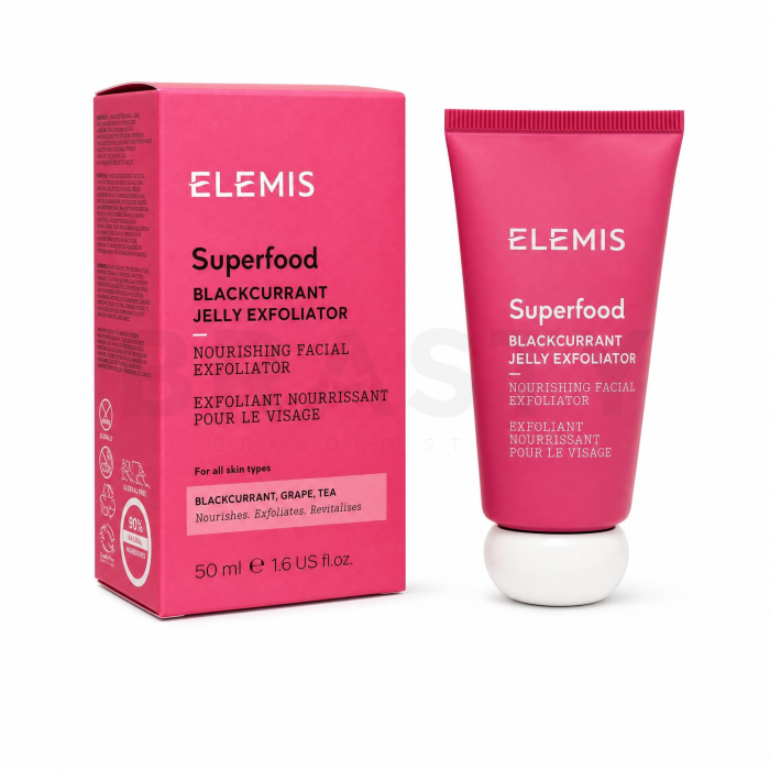 Elemis Superfood nežni čistilni piling Blackcurrant Jelly Exfoliator 50 ml